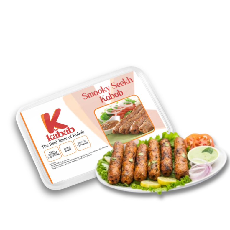 Chicken Smoky Seekh Kabab (12 Pcs)